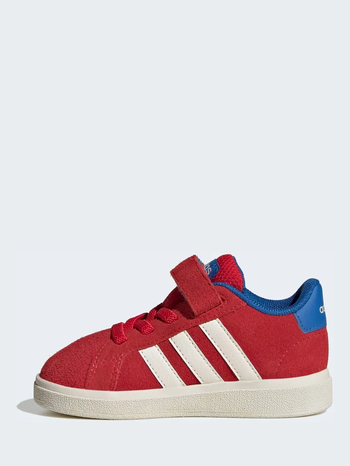Кроссовки детские Grand Court 2.0 adidas, красный/белый — фото 2