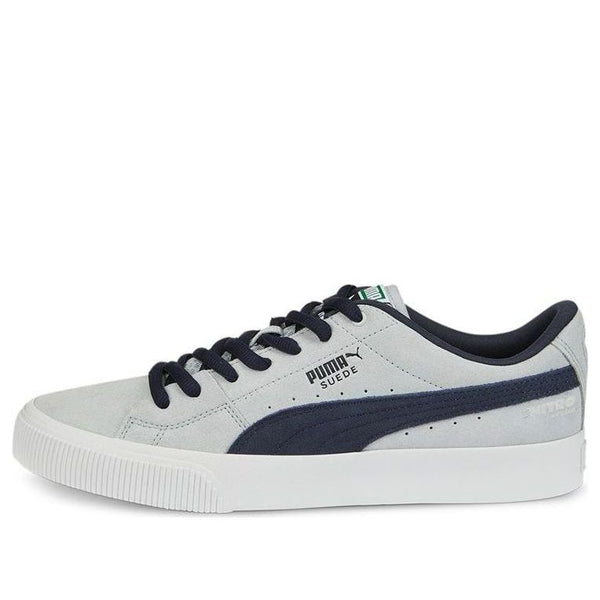 

Кроссовки suede skate nitro 'platinum grey parisian night' Puma, серый
