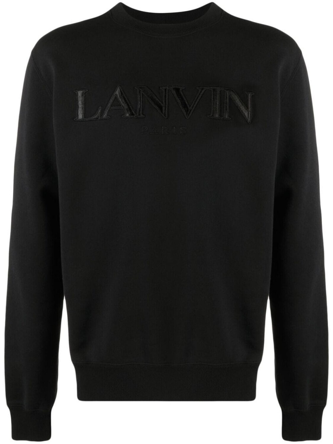 

Lanvin толстовка с вышитым логотипом, черный