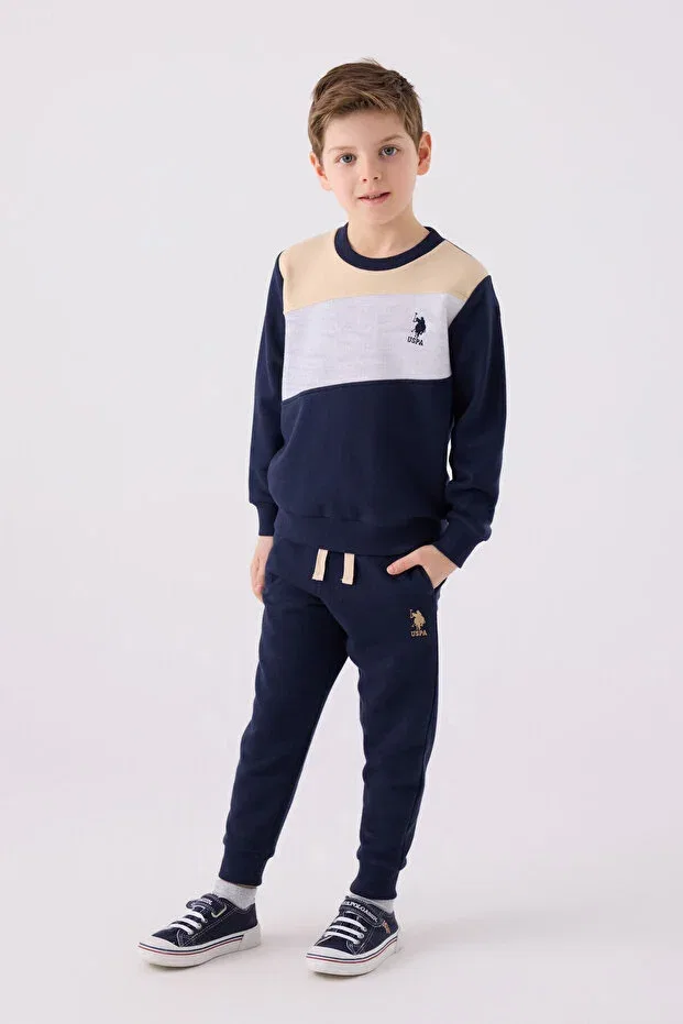 Мужской спортивный костюм с принтом U.S. Polo Assn., Beige