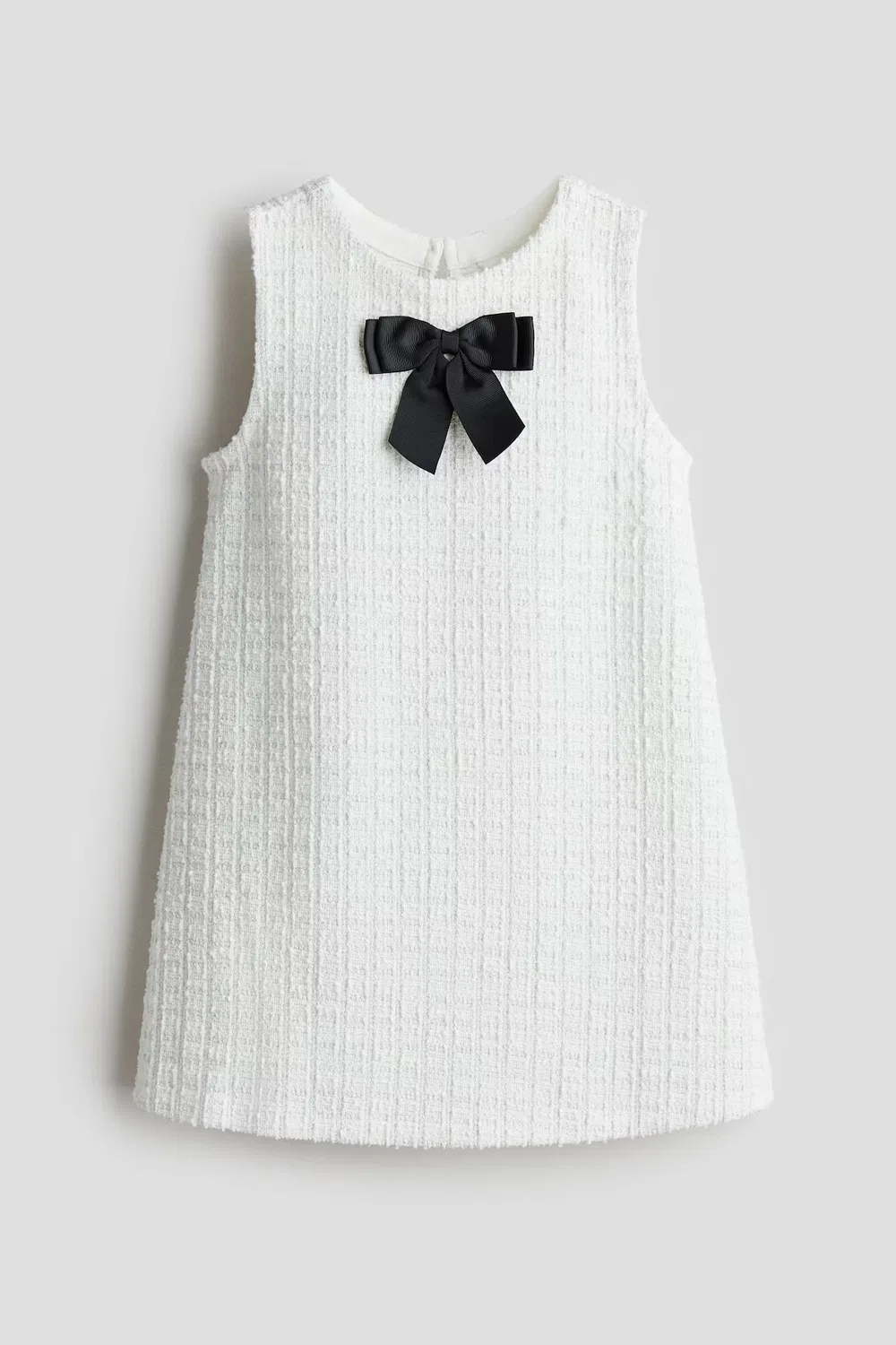 Платье из букле-трикотажа H&M, Weiß