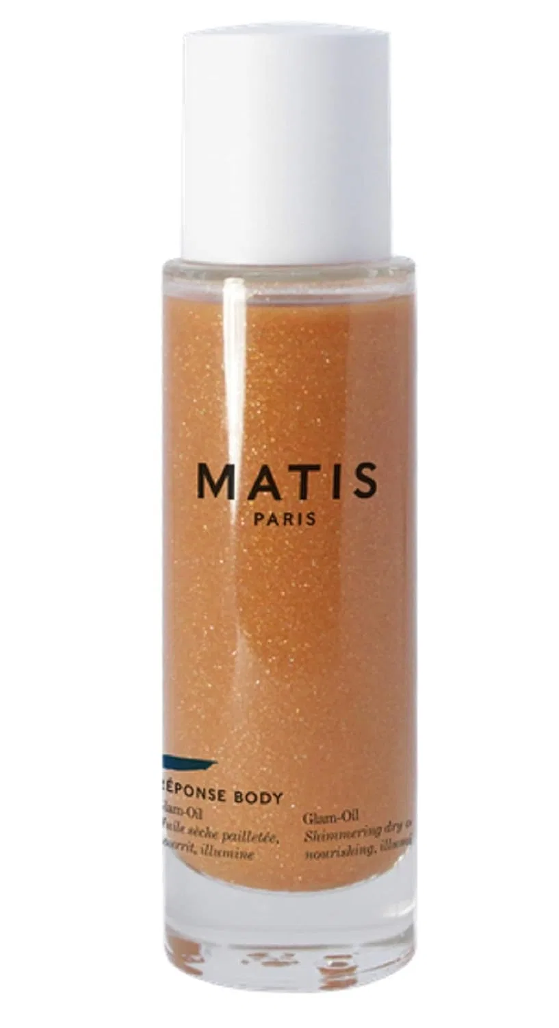 Масло для тела сияющее сухое Matis, 50 мл