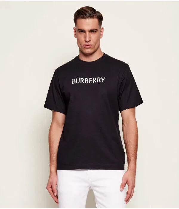 Мужская футболка с принтом Seth Wdmk Burberry, черный