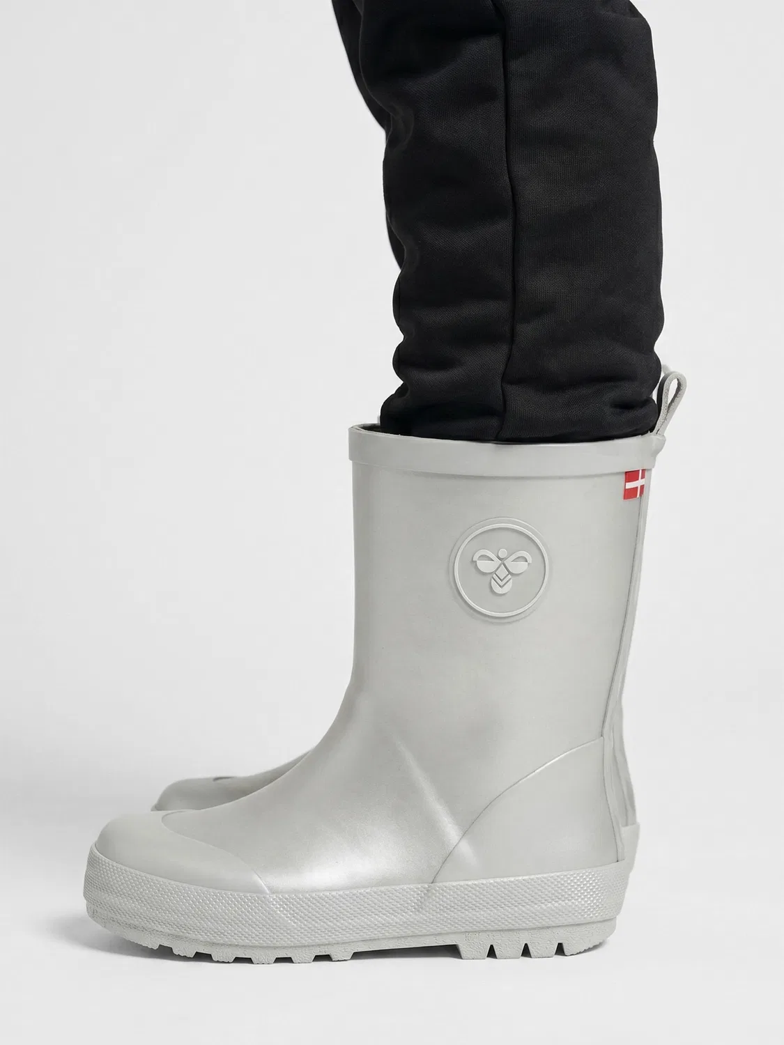 Детские резиновые сапоги Rubber Boot Draußen Hummel, Silber — фото 2