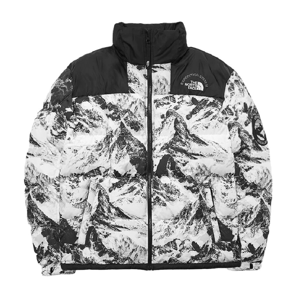 

Пуховик The North Face Novelty Eco Gtx Mountain, белый/черный