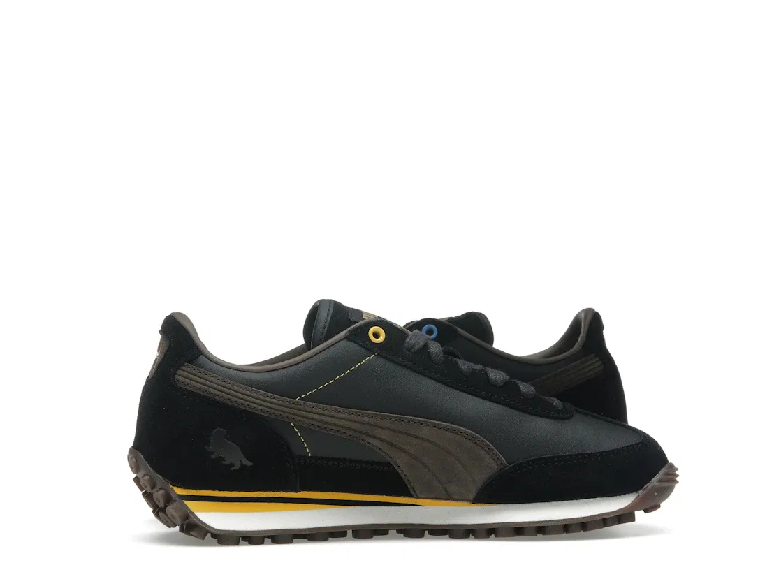 Детские кроссовки Lifestyle с принтом Puma Easy Rider Puma Puma Black/Chocolate — фото 3
