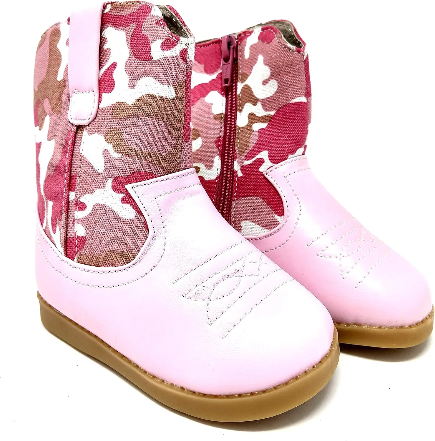 Детские ботинки для девочек со звуковым эффектом Sneak A' Roos, Pink Camo — фото 2