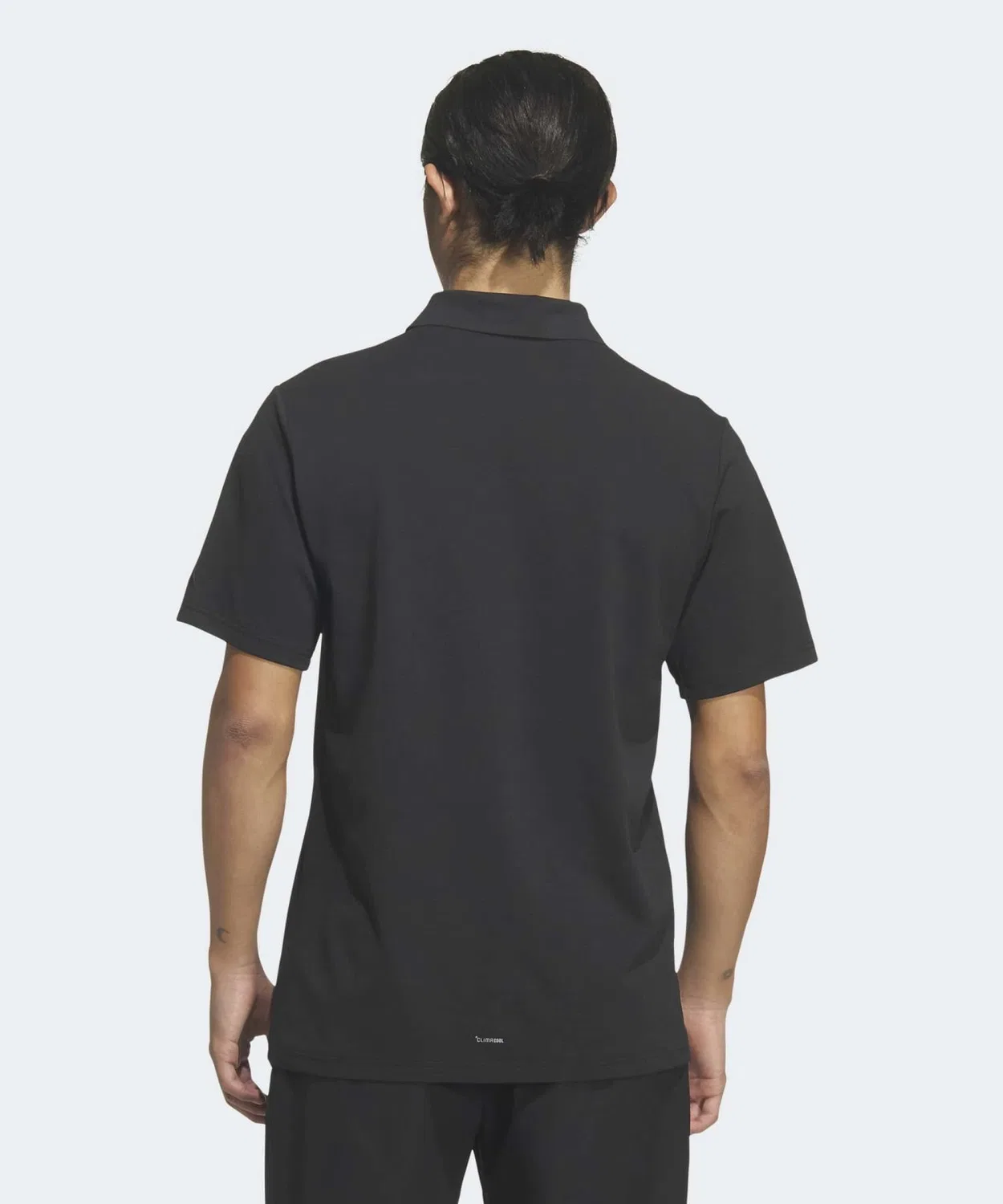 Мужская поло из пике с коротким рукавом Premium Regular Fit Adidas, Black — фото 2