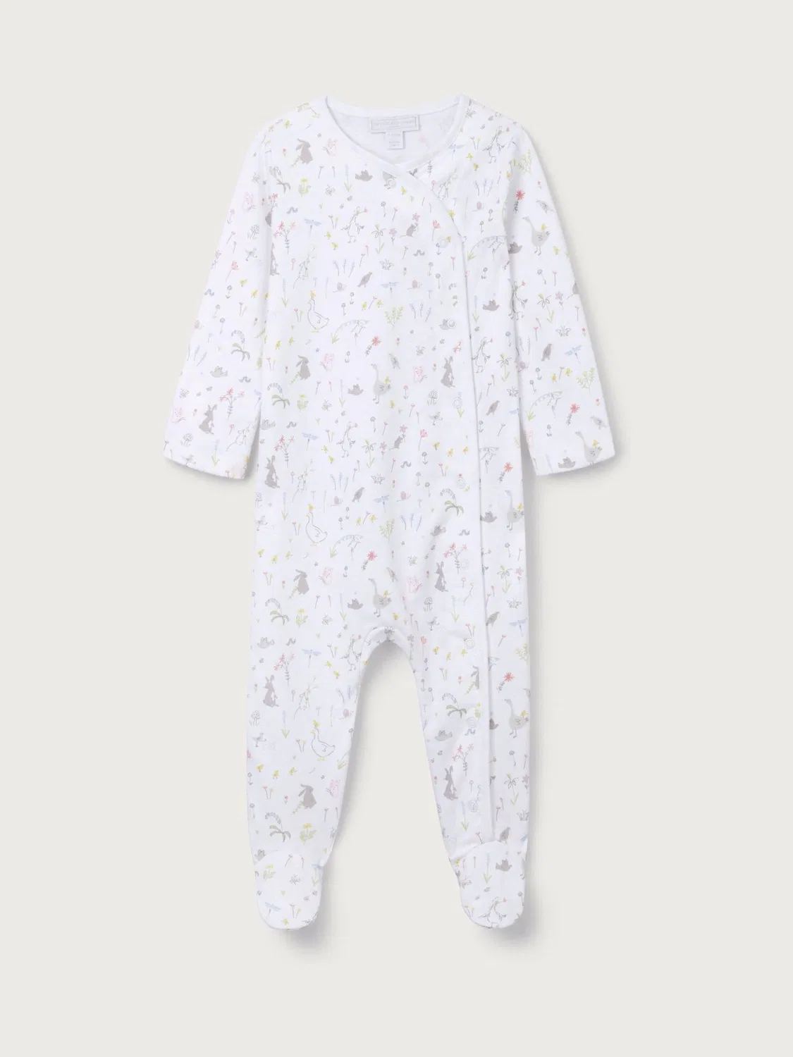 Комбинезон-конверт The White Company с кроликом, белый
