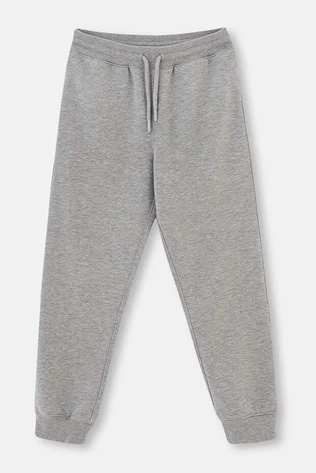 Детские спортивные штаны для мальчиков хлопковые Basics Dagi, Gray Melange