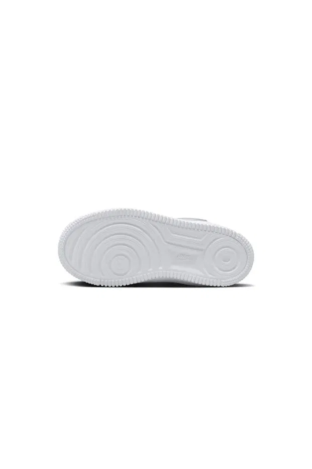 Детские кроссовки для девочек на шнурках Air force 1 easyon ps kids toddler sneakers Nike, White — фото 4