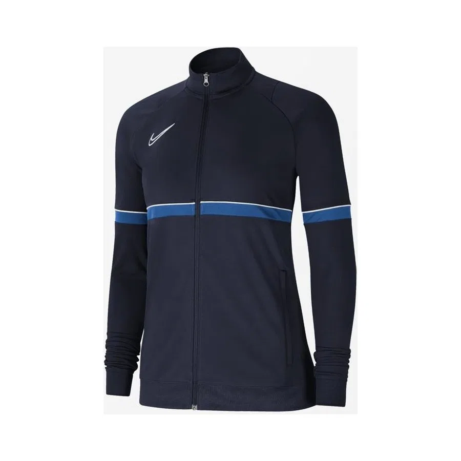 Спортивный свитшот с высоким воротником Nike Dri-Fit Academy, Темно-синий