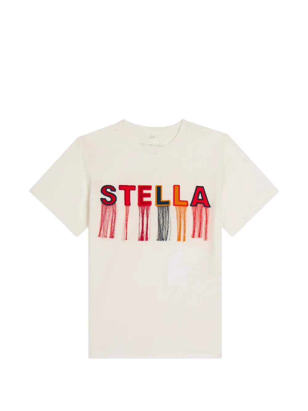Футболка Stella McCartney Kids, кремовый