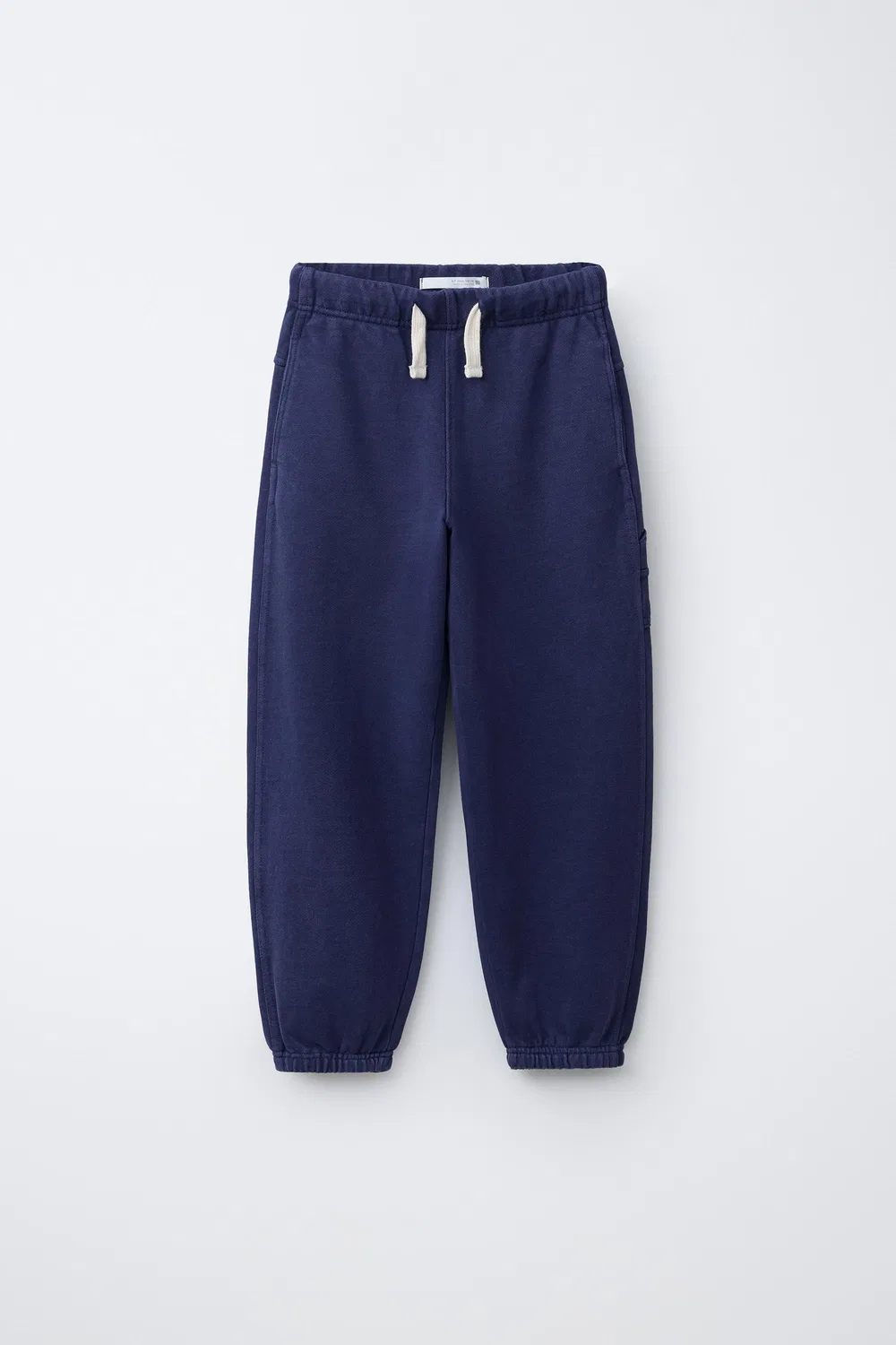 Плюшевые брюки плотника ZARA, Blue