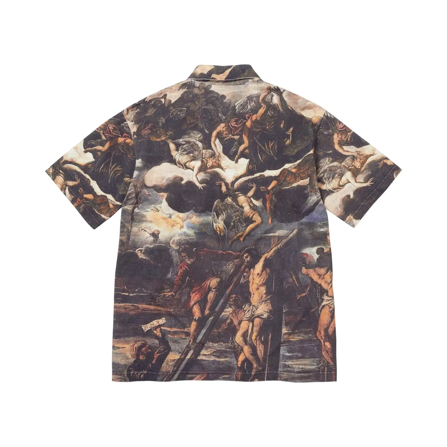 Поло с принтом Crucifixion Supreme, Multicolor — фото 2