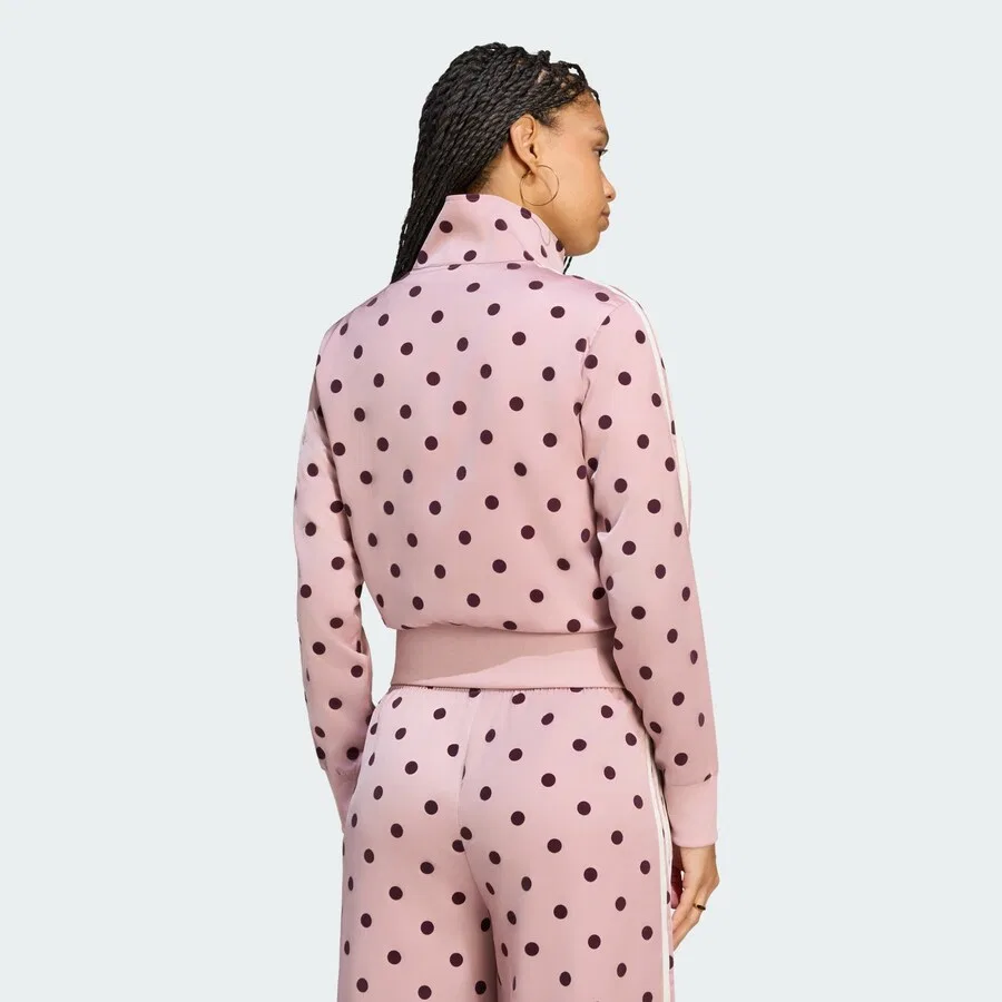 Худи на молнии ADIDAS ORIGINALS, цвет сливовый, цикламен — фото 2