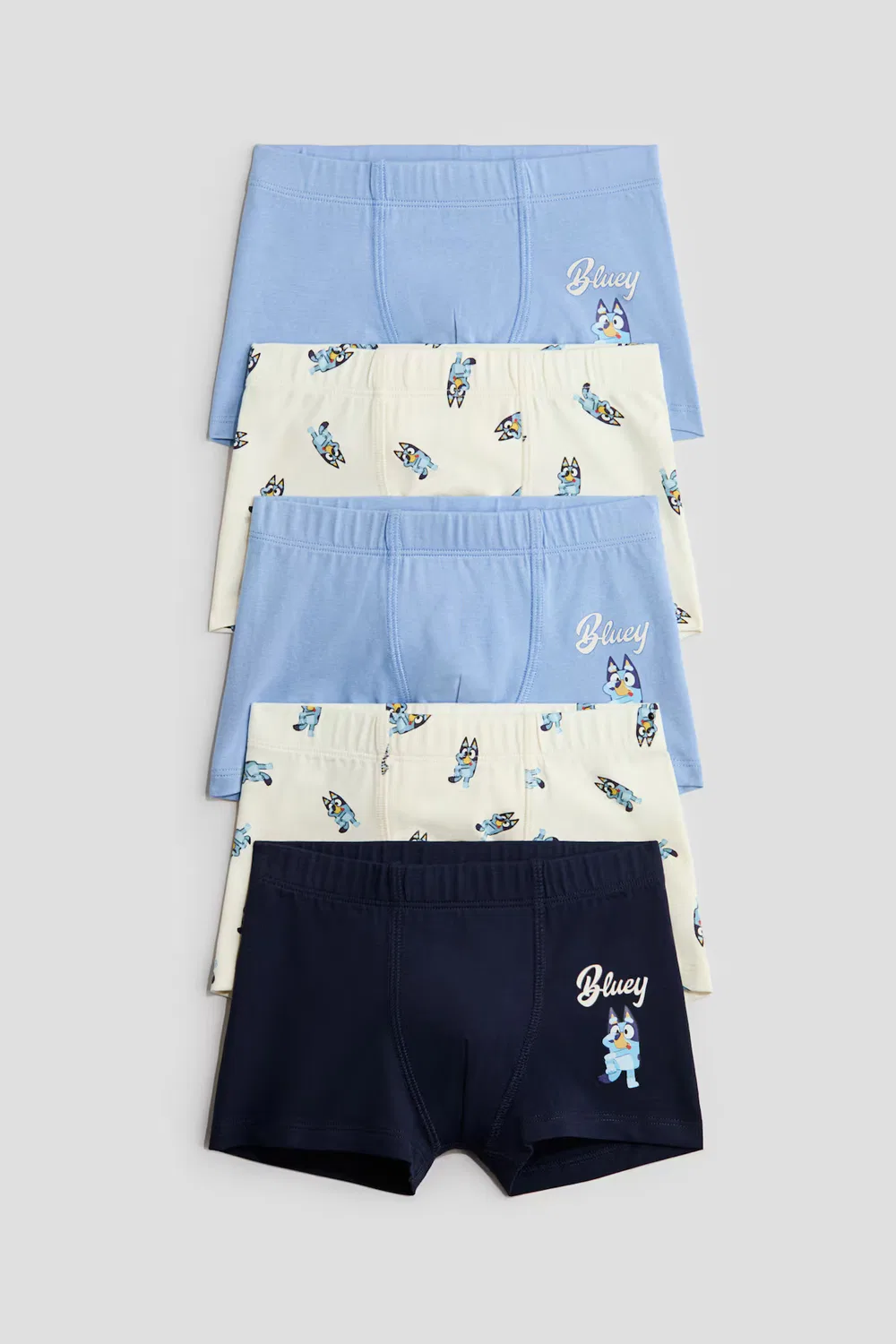 Боксеры 5 шт. H&M, Hellblau/Bluey
