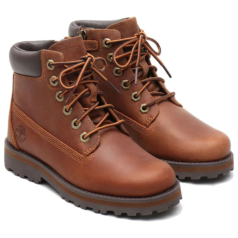 Кроссовки детские Timberland Courma 6´´ Side Zip Timberland, коричневый — фото 2