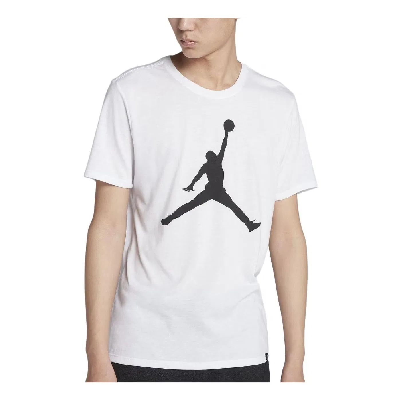 Футболка с логотипом Jumpman Air Jordan, белая