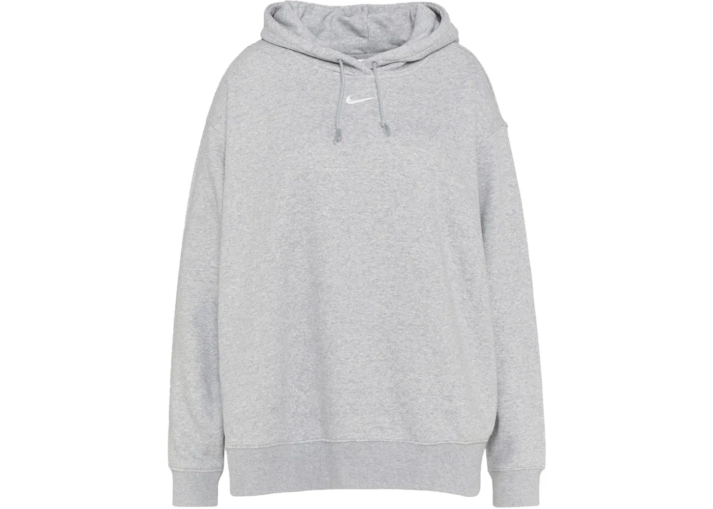 Женский худи оверсайз Nike, Dark Grey Heather/Sail