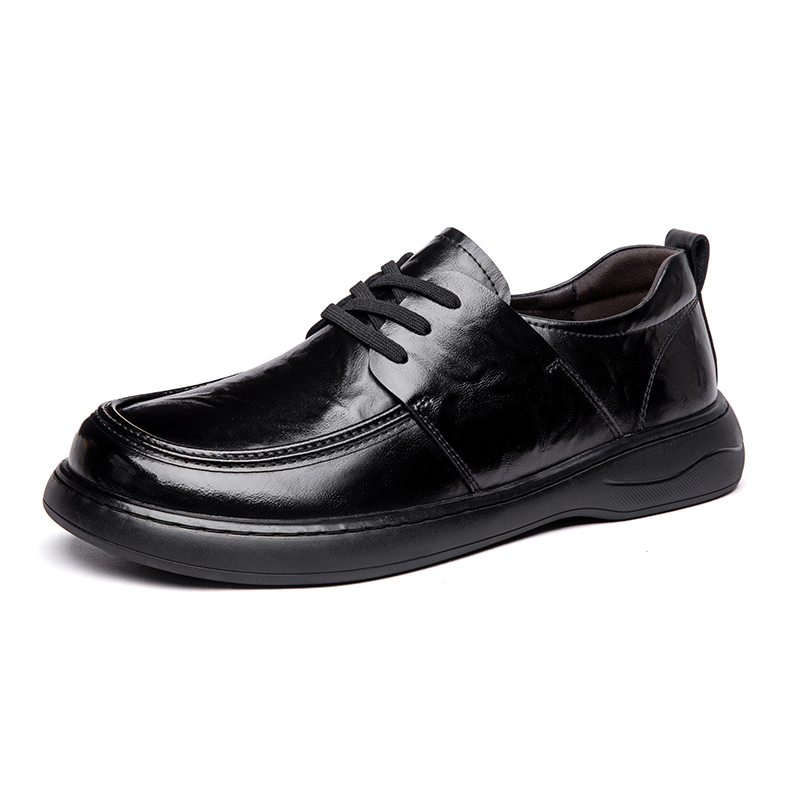 

Мужская повседневная обувь с низким верхом GIHO, Black Lace-Up