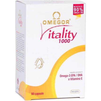 

Omegor Vitality 1000 Omega-3 Tg! Сертифицировано 5* Ifos Epa 535Mg Dha 268Mg