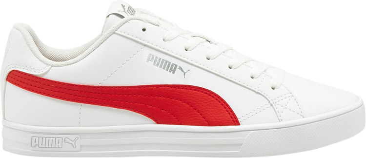 

Кроссовки Puma Smash Vulc V3 Lo White High Risk Red, белый, Белый;красный, Кроссовки Puma Smash Vulc V3 Lo White High Risk Red, белый