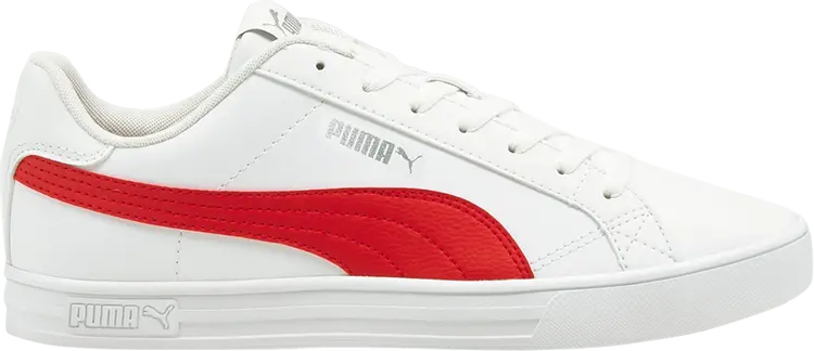 

Кроссовки Puma Smash Vulc V3 Lo White High Risk Red, белый, Белый;красный, Кроссовки Puma Smash Vulc V3 Lo White High Risk Red, белый
