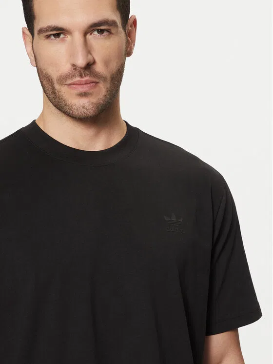 Футболка regular fit Trefoil Series Adidas, черный — фото 4