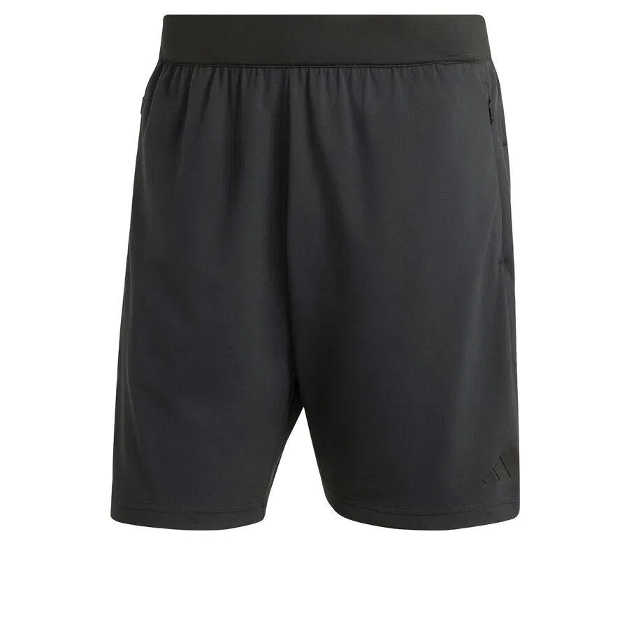 Спортивные шорты ADIDAS PERFORMANCE Regular Workout Pants 'Puremotion' черного цвета