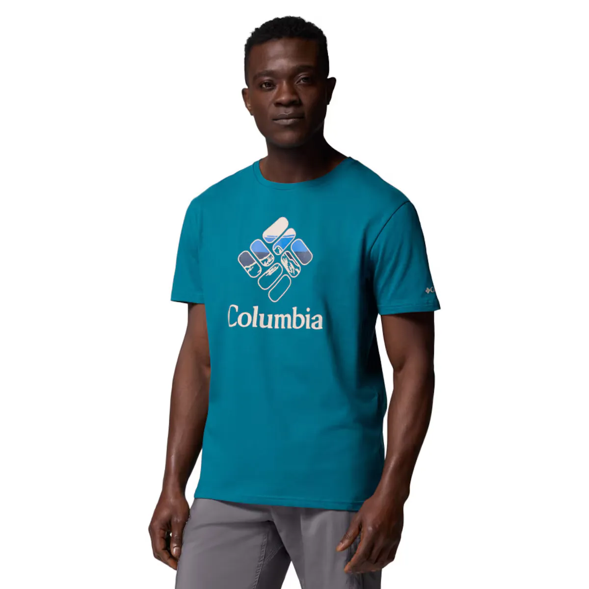 

Футболка мужская Columbia Rapid Ridge M, зеленый