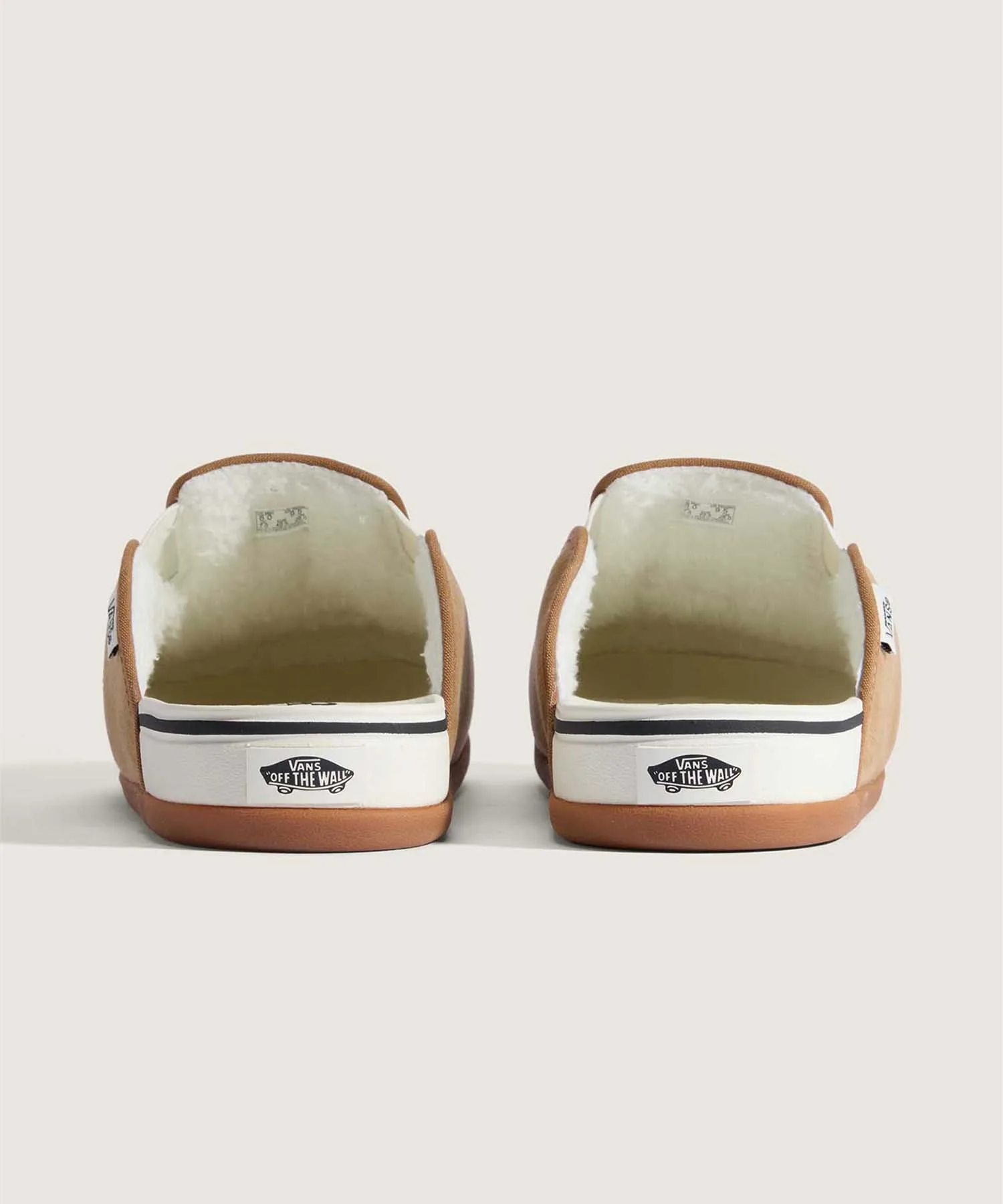 Универсальные слипоны из хлопка VANS MTE Harbor Mule CHIPMUNK/MARSH светлый коричневый — фото 3