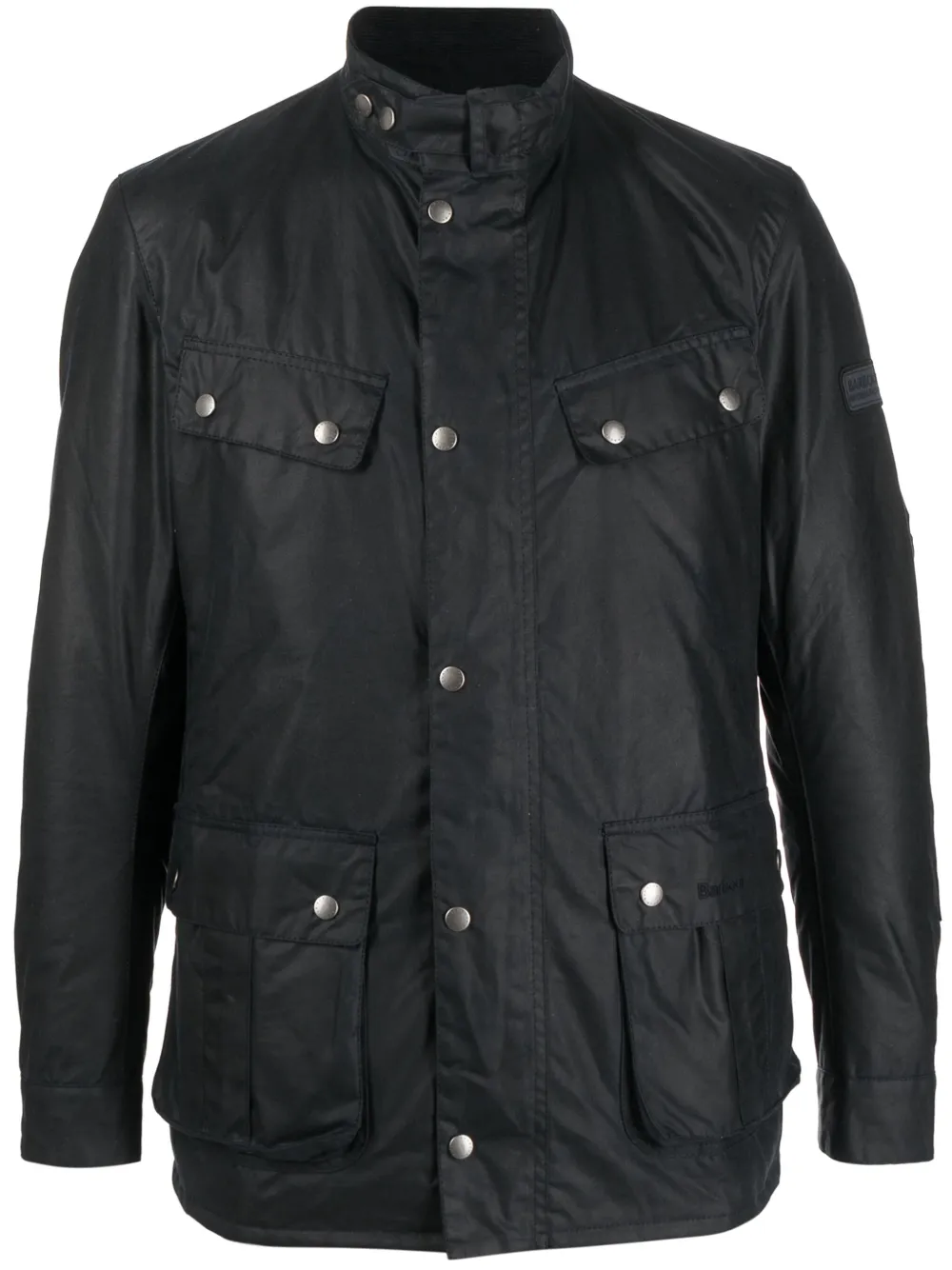

Куртка Dude Waxed в стиле милитари Barbour International, синий
