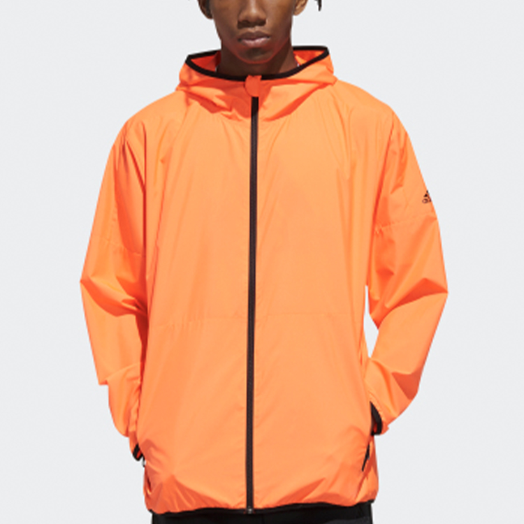 Adidas Куртка мужская красная флуоресцентная, Red Fluorescent — фото 4