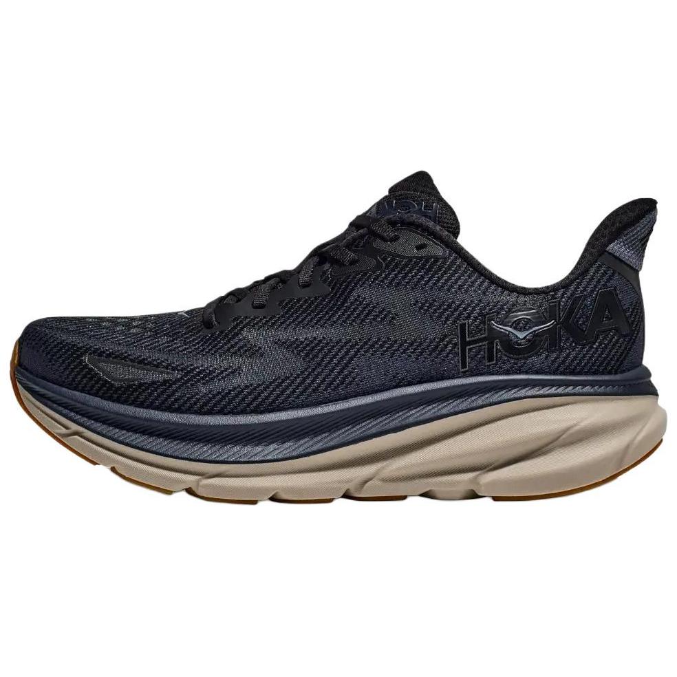 

Clifton 9 Black Varsity Navy HOKA ONE ONE, Black Brown