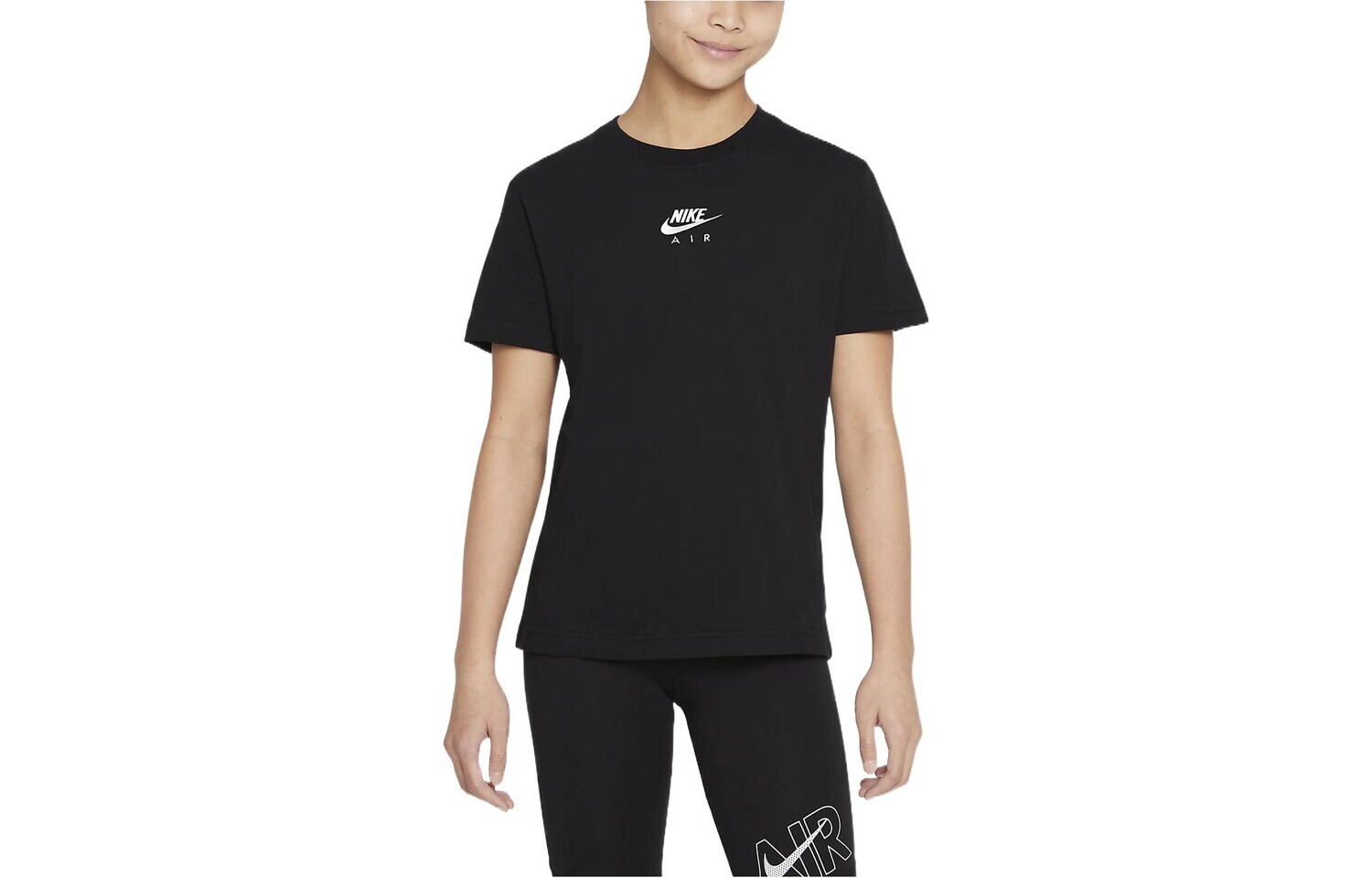 

Детская футболка Nike, цвет Black