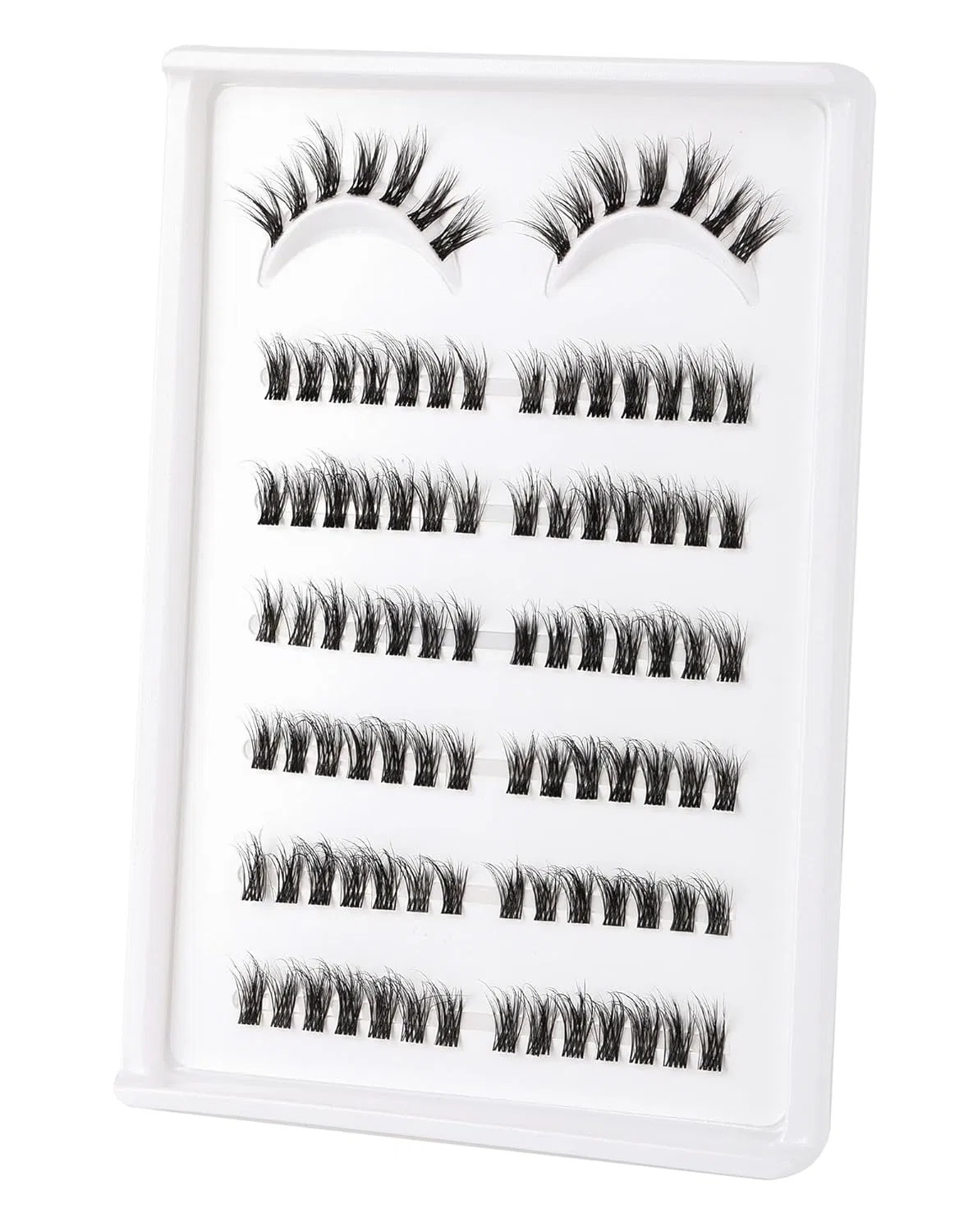 Набор из 7 пар накладных ресниц Cluster Eyelashes DY20 Jiocolor