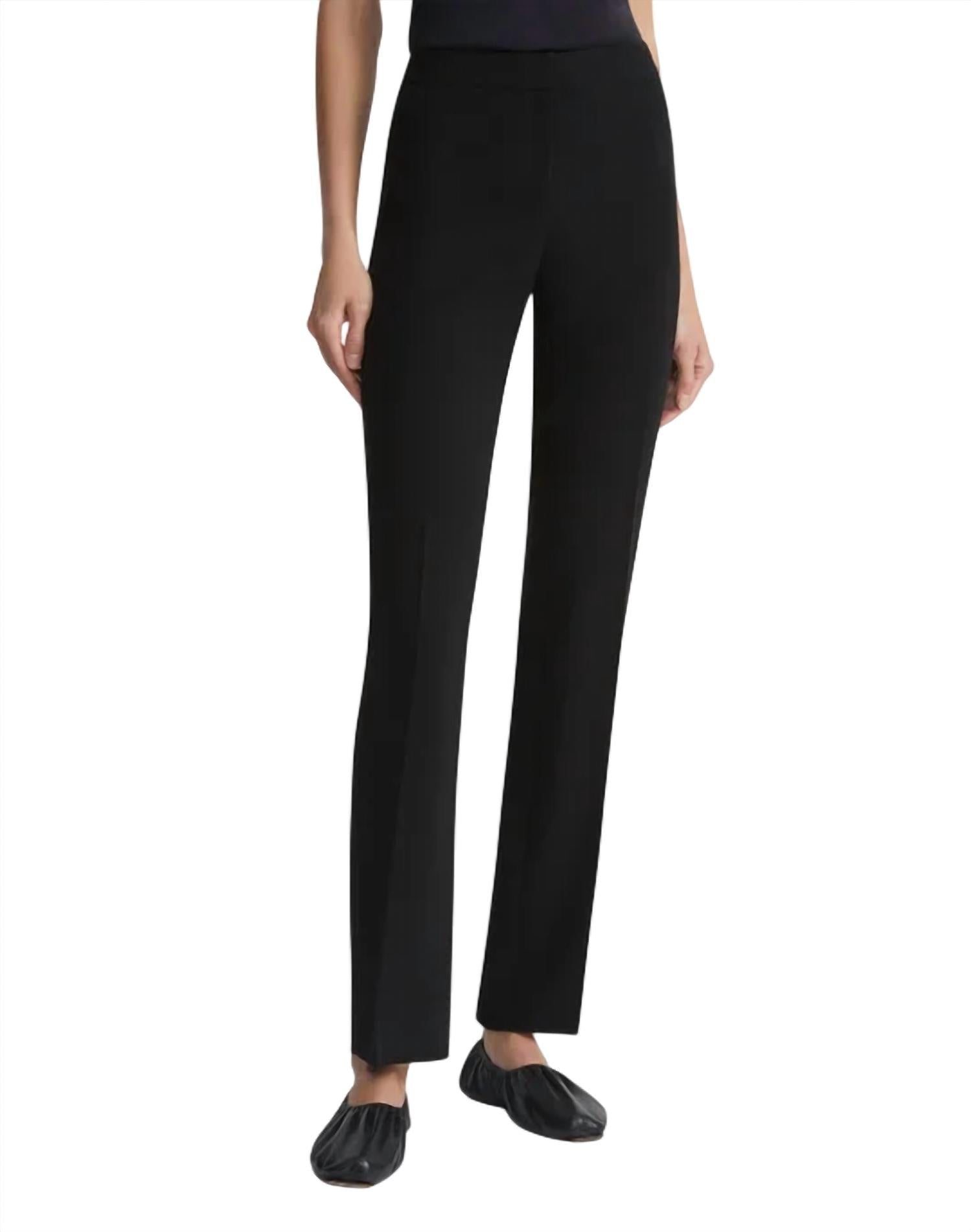 

Брюки Finesse Crepe Barrow черного цвета Lafayette 148