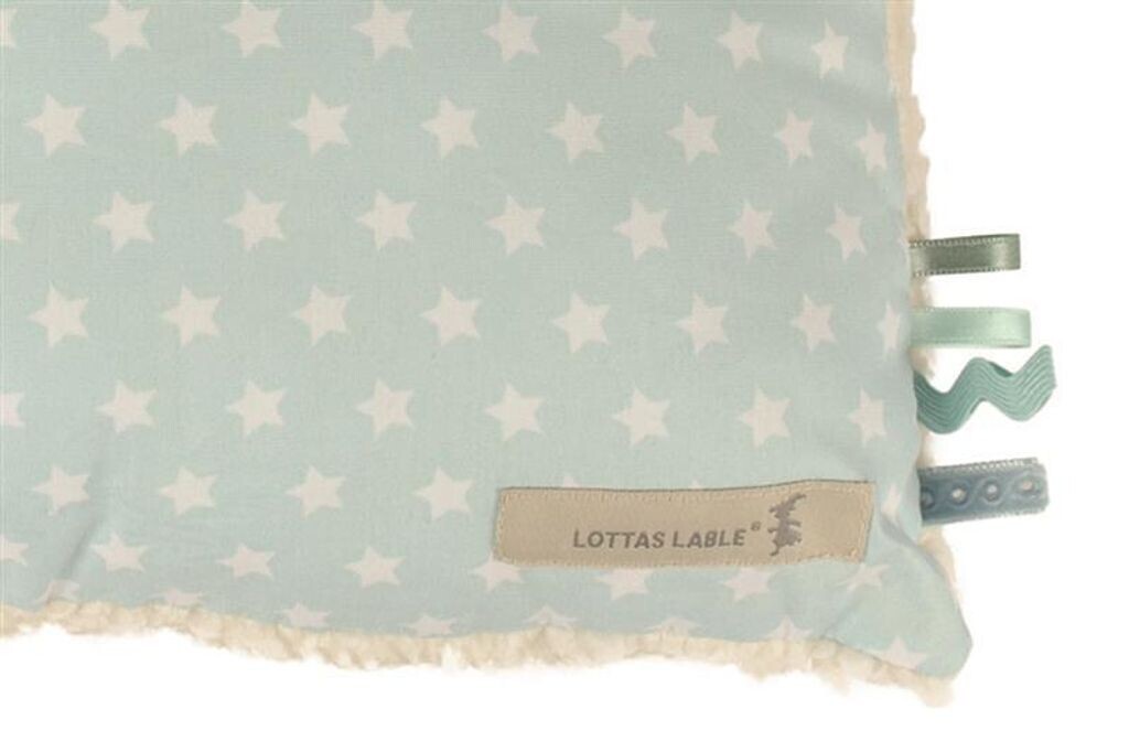 

Lottas Label мягкая подушка 40 х 40 см Звездочки мятный Lottas Lable