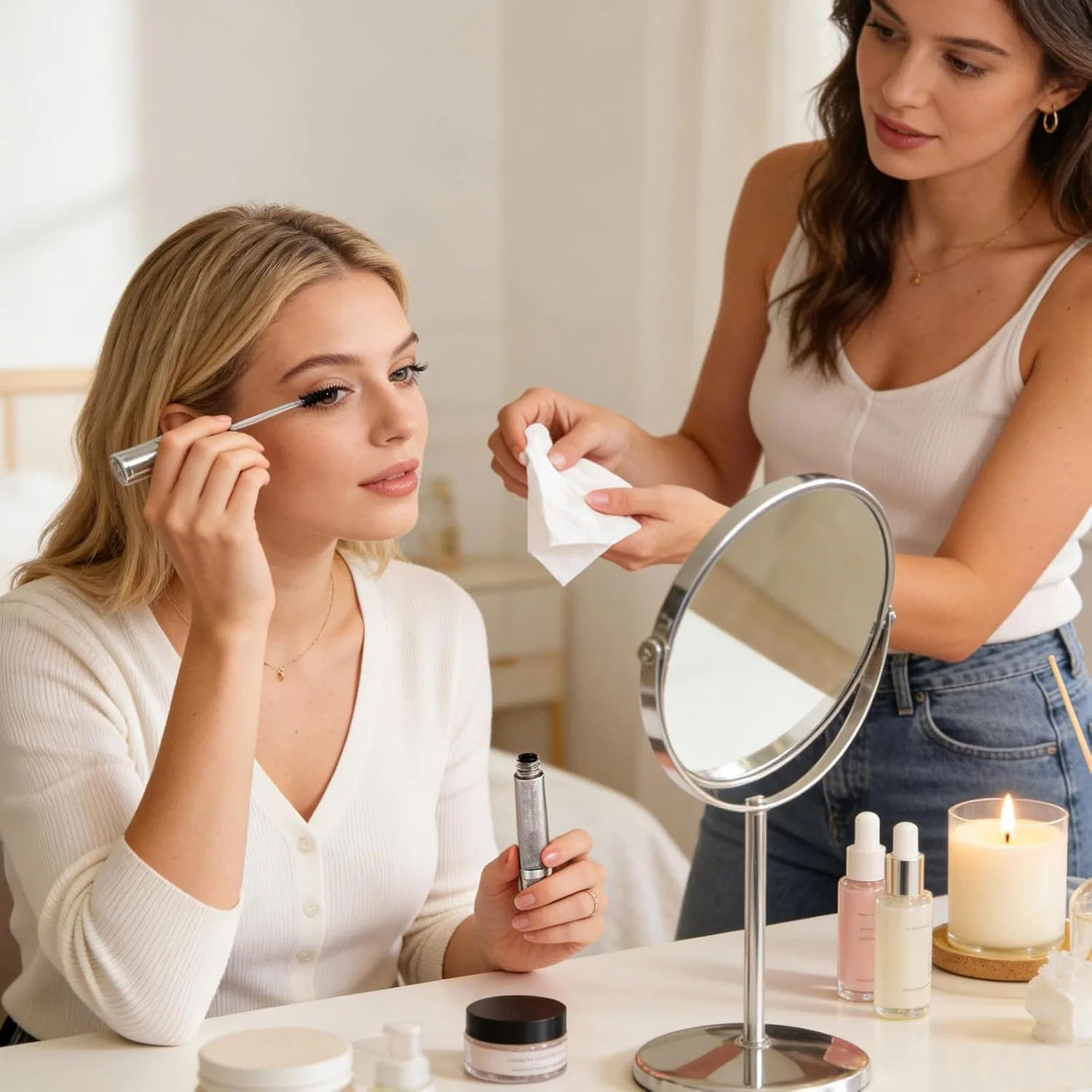 Тушь для ресниц Glitter Mascara No Brand 5 г — фото 2