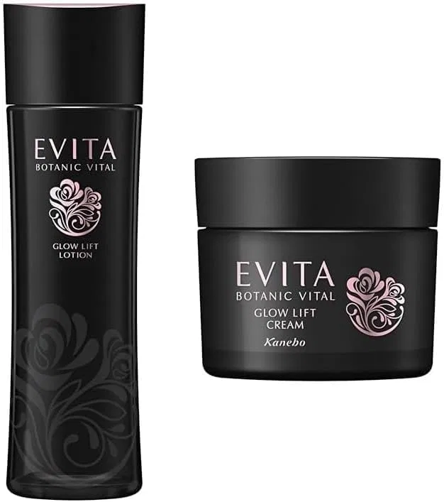 Тоник для лица Kanebo Evita Botani Vital Glossy Lift Lotion II & Cream, аромат розы, 180 мл