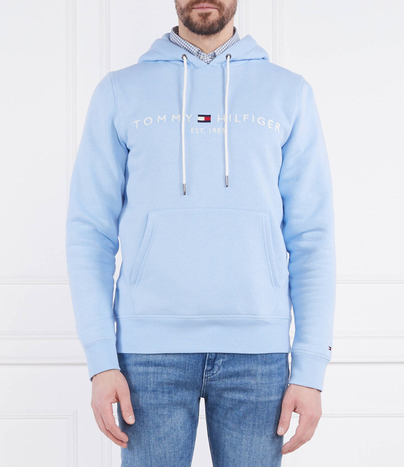 

Толстовка Tommy Hilfiger Regular Fit, небесно-голубой