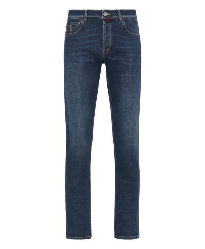 

Джинсовые брюки прямого кроя Billionaire, синий