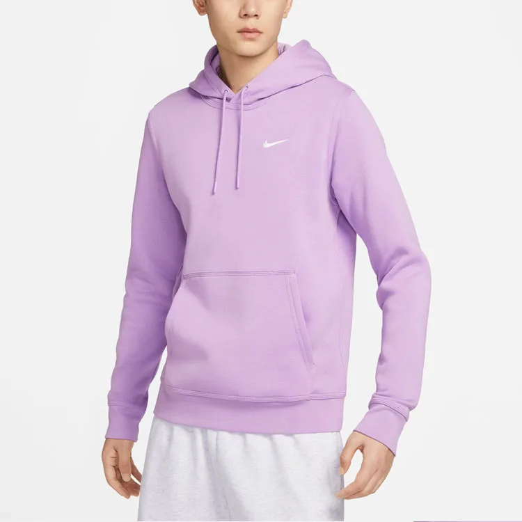 Nike Толстовка NSW Swoosh фиолетовая — фото 3