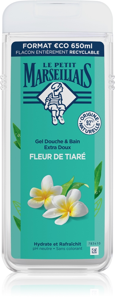 

Шелковистый гель для душа с цветком тиаре Le Petit Marseillais, 650 мл