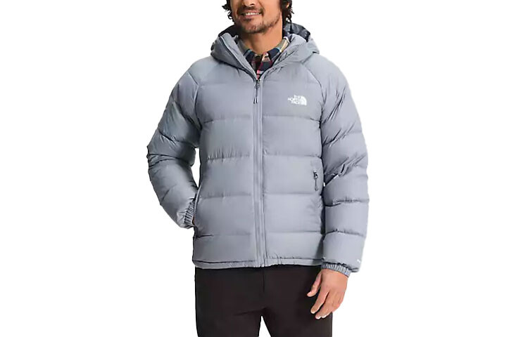 

Пуховик мужской серый The North Face, серый