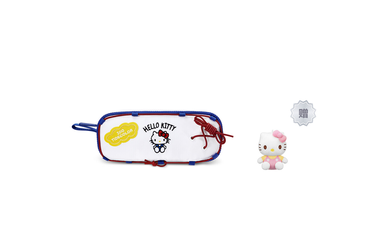 

Zhenggang Zgo Сумка для хранения унисекс Hello Kitty, Белый