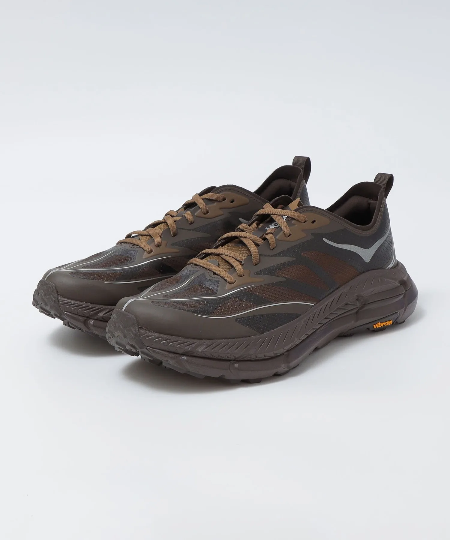 Мужские кроссовки HOKA MAFATE SPEED 4 LITE коричневые