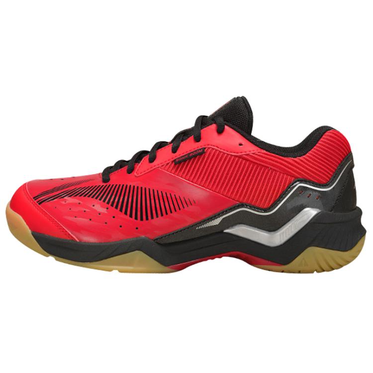 

Кроссовки для бадминтона Li-Ning Cushioning Slip Resistant Breathable низкие мужские красные черные