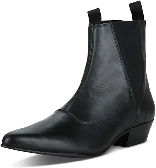 Мужские ботинки Undercover George Double Gusset в стиле 60-х годов, модные, в стиле "Битл", Black